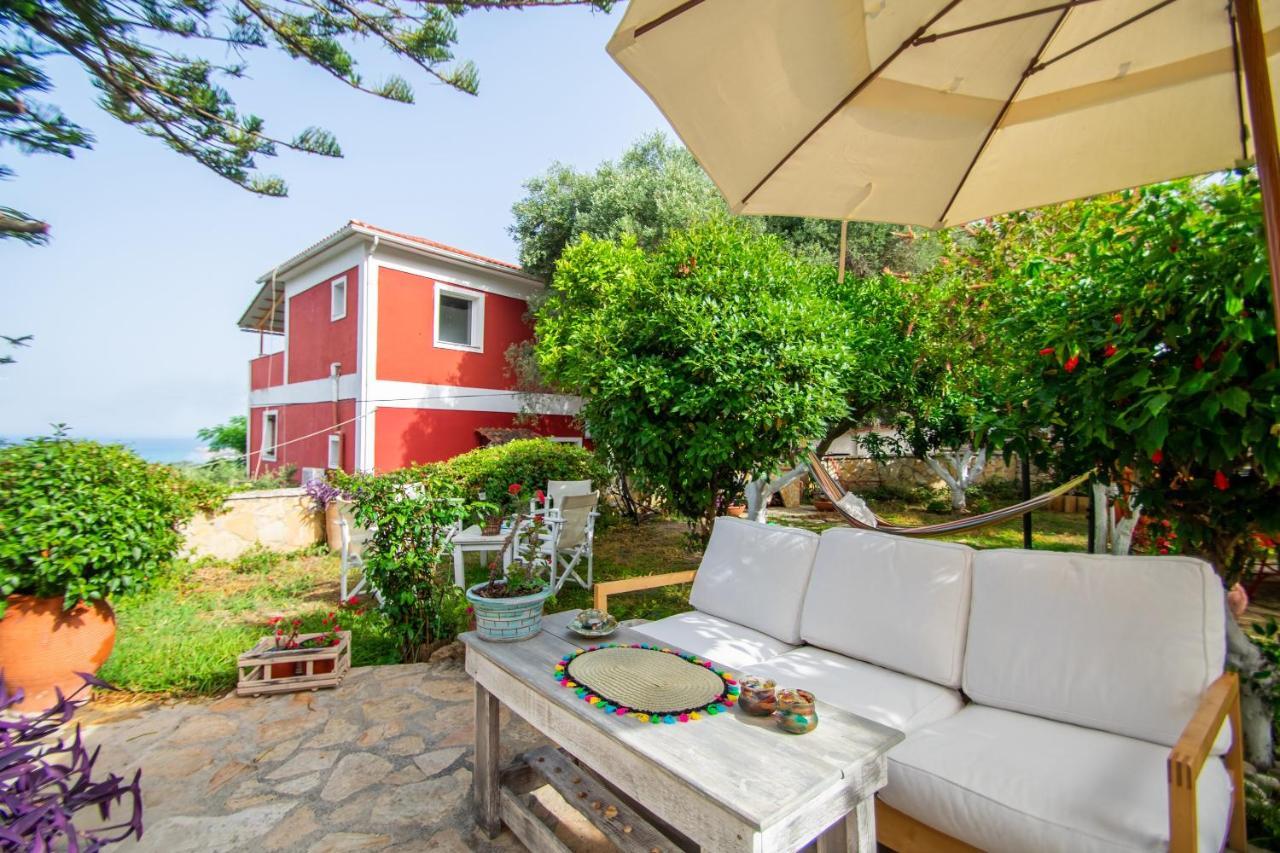 Alavastros Villa Maisonettes Vasilikí Buitenkant foto